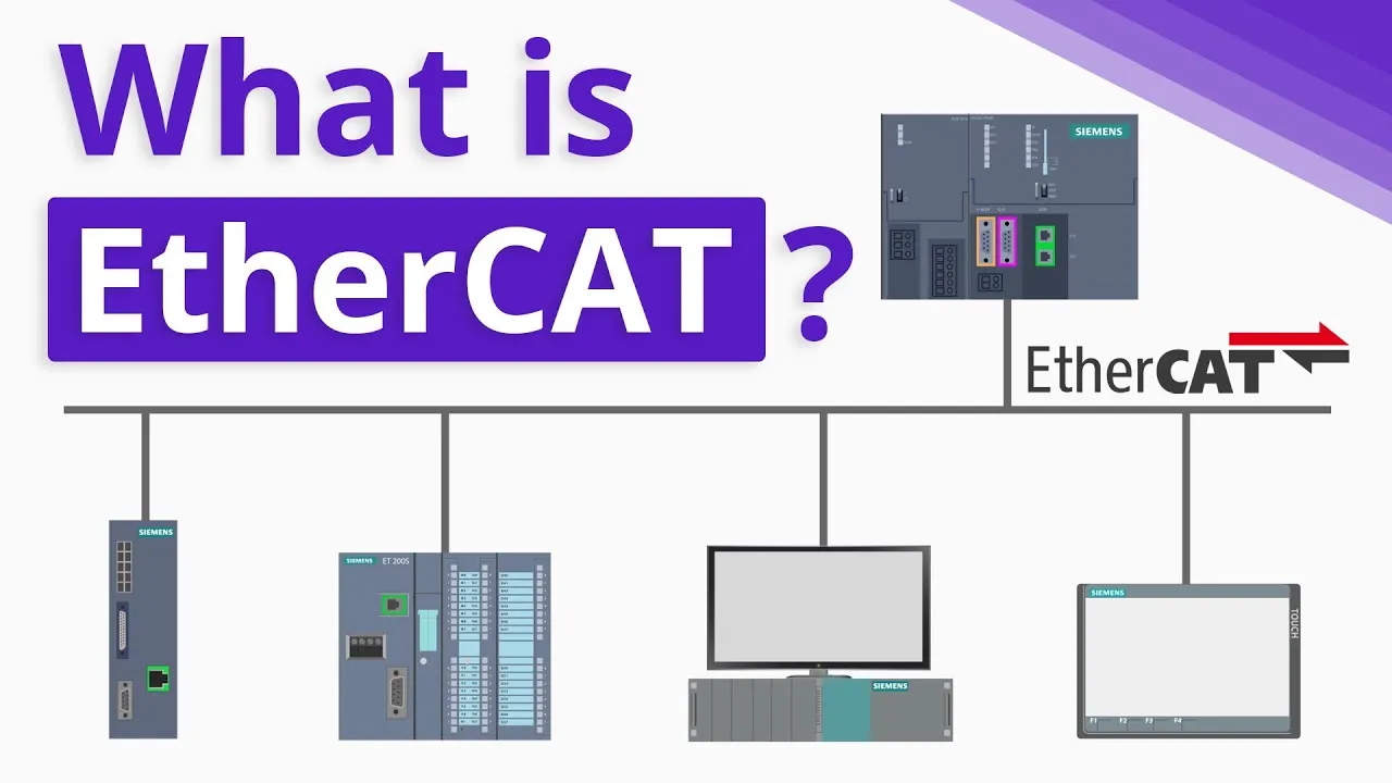 آشنایی با پروتکل EtherCAT و کاربردهای آن
